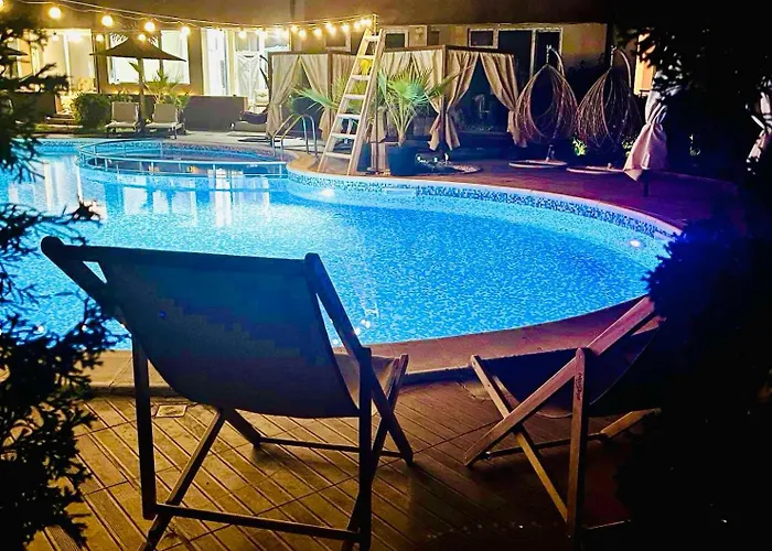 Larenta стилни с 2 спални и гледка море в влас Appartement Sveti Vlas